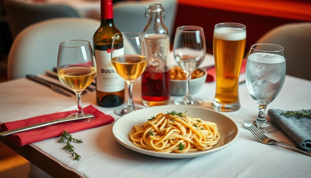 beverage pairings for boursin pasta