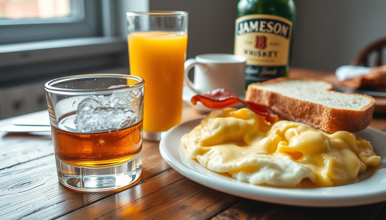 breakfast shot with jameson