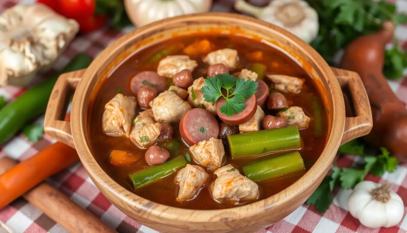 chicken and sausage gumbo recipe