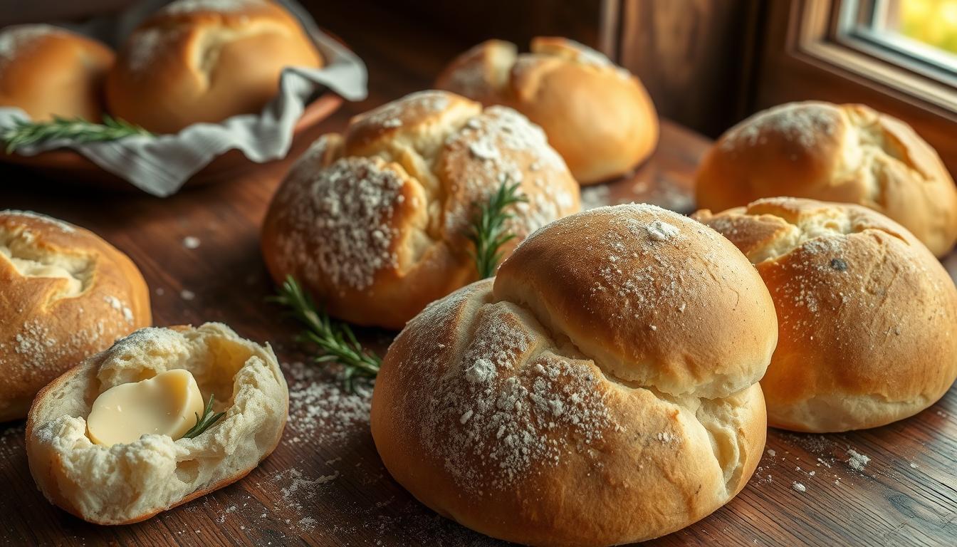 dinner rolls sourdough