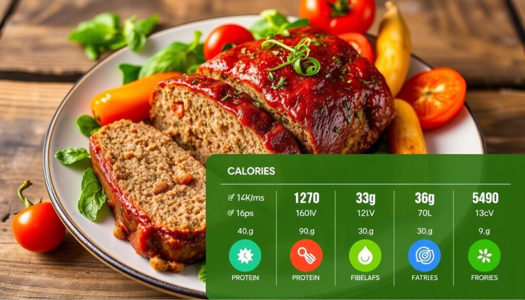 nutritional information for italian meatloaf