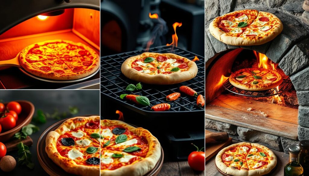 pizza cooking methods