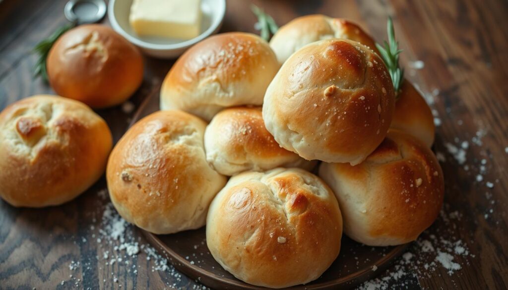 sourdough dinner rolls