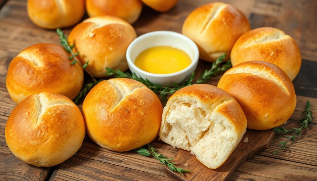 sourdough dinner rolls