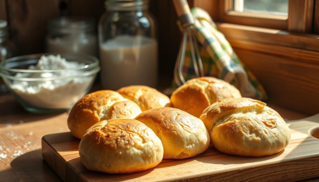 sourdough discard rolls