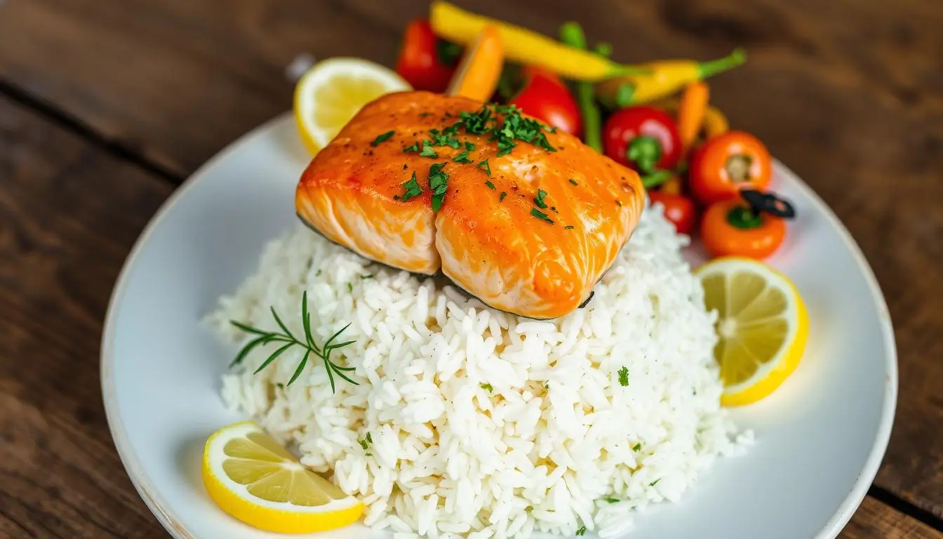 salmon and rice recipe