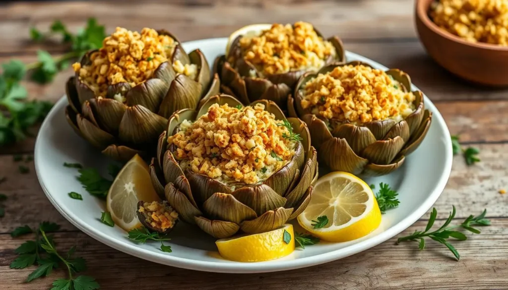 stuffed artichoke recipe